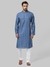 Ethnix By Raymond Fancy Blue Kurta With Churidar