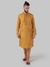 Ethnix By Raymond Medium Yellow Kurta With Churidar