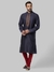 Ethnix By Raymond Fancy Blue Kurta With Churidar