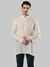 Beige Solid Kurta