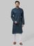 Ethnix By Raymond Fancy Blue Kurta With Churidar