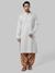 Ethnix By Raymond White Kurta With Churidar