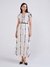 AND WHT-BLK Occasion Solid DRESS