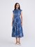 AND BLU-PRT Occasion Solid DRESS