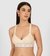 Guess Cream Cotton Solid/Plain Women Pushup Bra