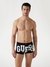Guess Black Cotton Printed Men Trunks