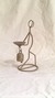 Man Candle Holder