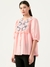 Albion Women Smart Premium Pink Blouson Top