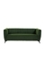 NEUDOT Diva Sofa for Living Room |3 Persons Sofa|Premium Fabric with Cushioned Armrest | 3 Years Warranty|Solid Wood Frame|3 Seater in Emerald Green Color