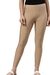 Solid Ankle Length Nylon Women's Leggings