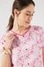Printed Polyester Women's T-Shirt