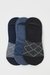 Cotton Men's No Show Socks Assorted Pack Of 3