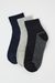 Cotton Men's Ankle Socks Assorted Pack Of 3