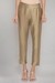 Solid Cotton Blend Slim Fit Women's Pants