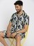 Men's Multi Cuban Collar Printed Over Sized Co-ords Set