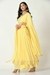 Yellow Zari Embroidered Kurta Set