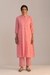 Pink Floral Printed A Line Kurta Set