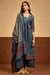 Blue Printed Kurta Set