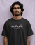 Men's Regular Fit - Casual T-Shirt - अंतः अस्ति प्रारंभः (Black)