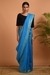 Banka Silk Blue Handwoven Silk Saree