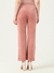 Albion Women Smart Premium Peach Trousers