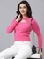 SHOWOFF Women's Solid Pink Top