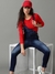 SHOWOFF Women's Slim Fit Solid Navy Blue Dungaree
