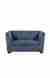 neudot Lexus Sofa for Living Room |2 Persons Sofa|Premium Fabric with Padded Armrest | Solid Wood Frame|2 Seater in Earth Blue Color