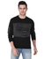 Albion  Mens Winter Black Round Neck Sweatshirt