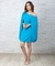 Mist One Shoulder Dress (Blue)