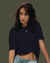 Premium Cotton T-Shirt - Women's - Navy Blue