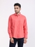 Albion Mens Primume Orange Casual Shirt