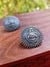 FIROZA Oxidized Silver Toned Vaidehi Studs