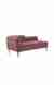 neudot Diva LHS Sofa Chaise Lounger with Black Legs for Living Room|Bedroom|2 Person Sofa|Diwan|Premium Fabric | Solid Wood Frame|2 Seater (Colour : Ceramic Pink (DIY))