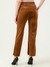 Albion Women Smart Premium Mustard Trousers