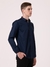 Albion Mens Blue Formal Shirt