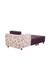 neudot Hailey Fabric Chaise Lounger RHS in Floral Paradise Purple Colour