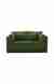 neudot Max Fabric Pull-Out Sofa Cum Bed for Living Room | 2 Seater Sofa Bed for Drawing Room & Bedroom | Diwan | Emerald Green Color