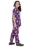 Ninos Dreams Peterpan Girls 100% Cotton Night Suit Owl Printed Half sleeves with Pyjama-Purple