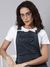 SHOWOFF Women's Solid Grey Straight  Dungaree