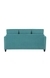 NEUDOT Saya Sofa for Living Room |3 Persons Sofa|Premium Fabric with Cushioned Armrest | 3 Years Warranty|Solid Wood Frame|3 Seater in Saya Teal Color