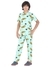 Ninos Dreams Boys Cotton Coord Set with lower Lion Print-Green