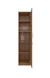neudot Adona Engineered Wood Single Door Wardrobe - Leon Teak