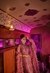 Onion Pink Feather sleeves Gown