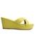 ROSSO BRUNELLO WOMEN MUSTARD FLATS