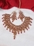 Firoza Gold Plated Kundan Bridal Necklace Set