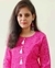 Pink cotton kurti and sharara