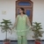 Manaat Green Pink 3-piece Suit Set