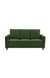 neudot Roman Sofa for Living Room |3 Persons Sofa|Premium Fabric with Cushioned Armrest | 3 Years Warranty|Solid Wood Frame|3 Seater in Emerald Green Color