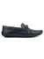 ROSSO BRUNELLO NAVY MENS MOCCASINS